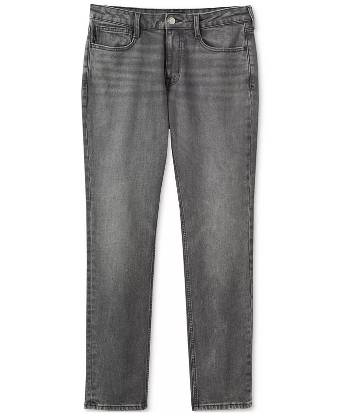 Frank And Oak Mens Adam Slim Fit Jeans Light Grey 36 x 34