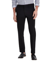 Tommy Hilfiger Mens Modern fit Dress Pants 33 / 32 Black Solid Stretch