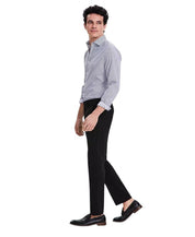 Tommy Hilfiger Mens Modern fit Dress Pants 46 / 30 Black Solid Stretch