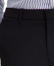 Tommy Hilfiger Mens Modern fit Dress Pants 46 / 30 Black Solid Stretch