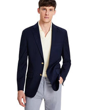 Tommy Hilfiger Mens Modern fit Sport Coat Blazer 48 R Navy Blue Solid Stretch