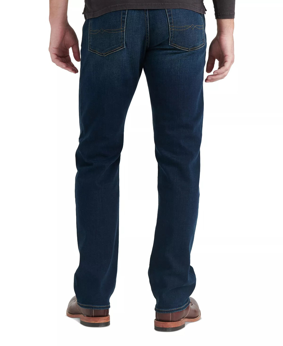 Lucky Brand Men's 181 Relaxed Straight Fit Coolmax Stretch Jeans Blue 40 X 32