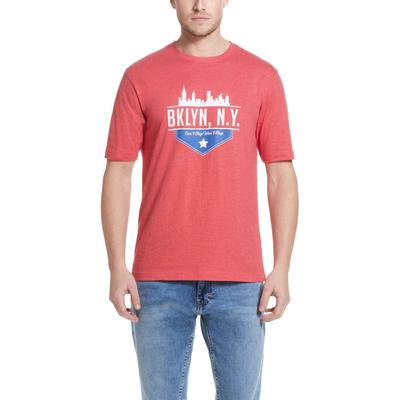 Weatherproof Vintage Men's Short Sleeve Graphic T Shirt Red Large
