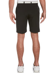 Pga Tour Men's Big & Tall 4 Way Stretch Shorts Black Heather 46