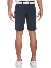 Pga Tour Men's Big Tall 4 Way Stretch Golf Shorts Deep Navy Blue Heather 46