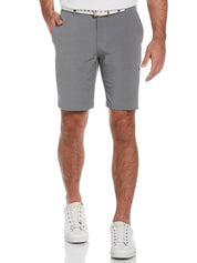 Pga Tour Men's Big & Tall 4 Way Stretch Shorts Dark Grey Heather 50