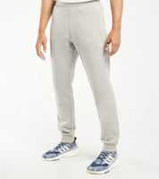 Adidas Men's Slim Fit Originals Fleece Jogger Pants Grey Heather Large