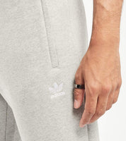 Adidas Men's Slim Fit Originals Fleece Jogger Pants Grey Heather Large