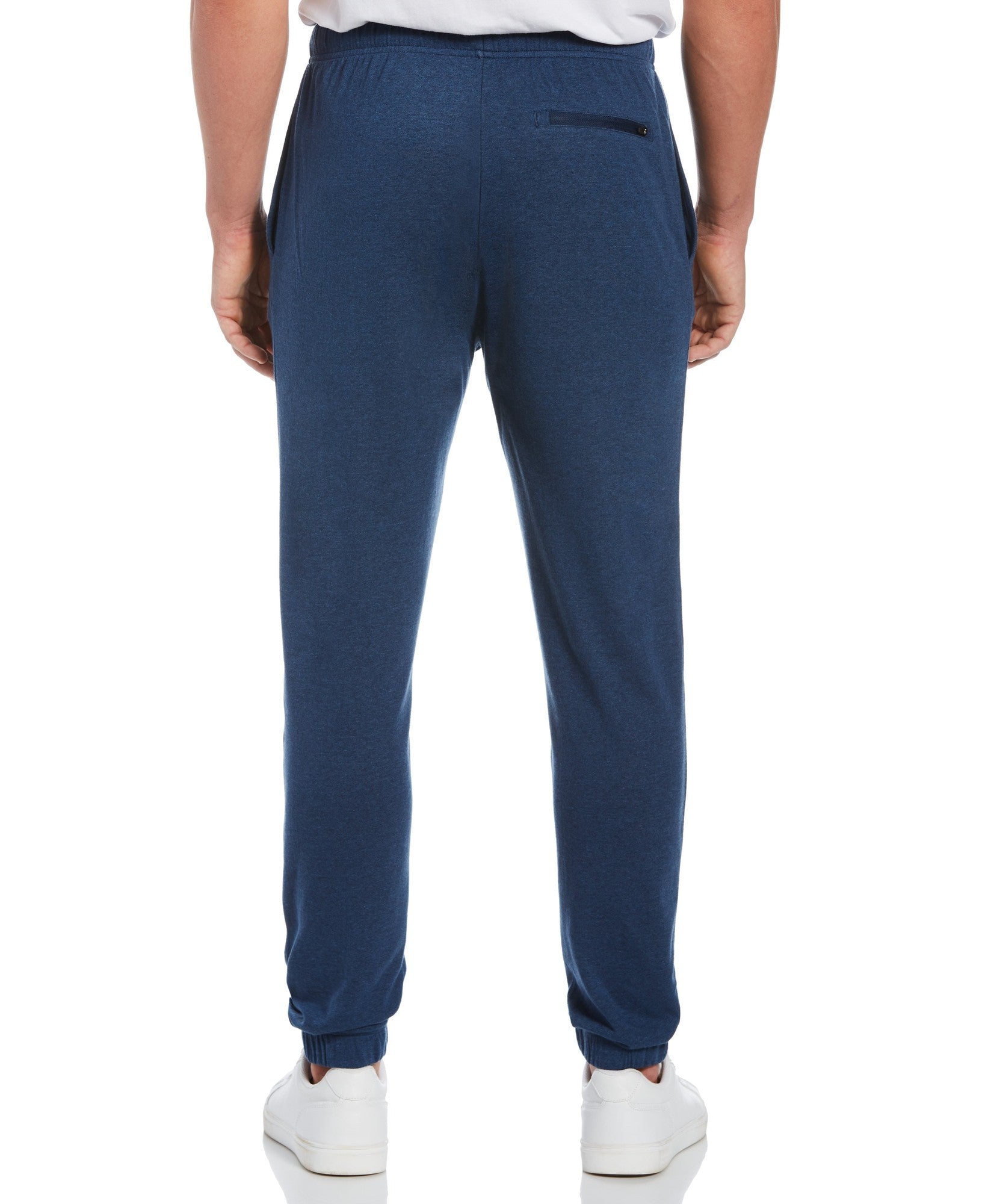 Cubavera Men's Dress Blue Double knit Jogger Pants Blue Xxl