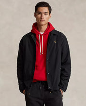 Polo Ralph Lauren Men's Embroidered Lunar New Year Bomber Jacket Medium Black