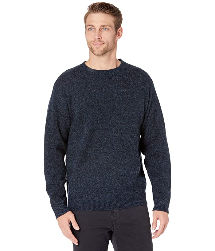 Pendleton Mens Shetland Crewneck Sweater Indigo Heather Blue 2XL