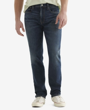 Lucky Brand Men's 223 Straight Fit Stretch Jeans 42 / 30 Ocala Blue