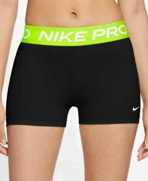 Nike Women Regular fit Athletic Shorts XL / 3 Black Solid Quick Dry