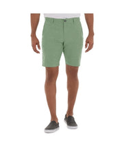 Guy Harvey Men's 9" Hybrid Performance Walking Short Granite Green 30