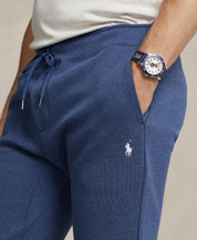 Polo Ralph Lauren Mens Double Knit Jogger Pants Sweatpants Blue Heather XXL