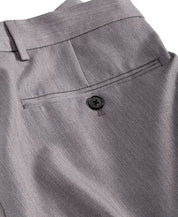 Nautica Mens Modern fit Dress Pants 40 / 36 Light Grey Solid Stretch