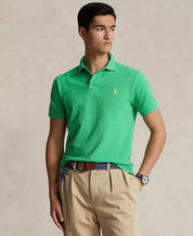 Polo Ralph Lauren Men's Classic Fit Mesh Polo Shirt Kelly Green Large