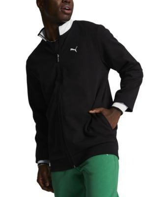Puma Men's Vintage Sport Regular-Fit Full-Zip Track Jacket Small Black