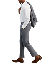 Tommy Hilfiger Mens Modern fit Wool Dress Pants 33 / 30 Mid Grey Solid