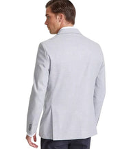 Tommy Hilfiger Mens Modern fit Sport Coat Blazer 46 R Light Gray Solid
