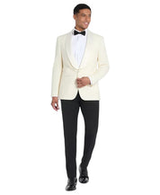 Tommy Hilfiger Mens Modern fit Wool Tuxedo Jacket Blazer 52 L White Solid