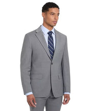 Tommy Hilfiger Mens Modern fit Suit Jacket Blazer 40 R Mid Grey Solid Stretch