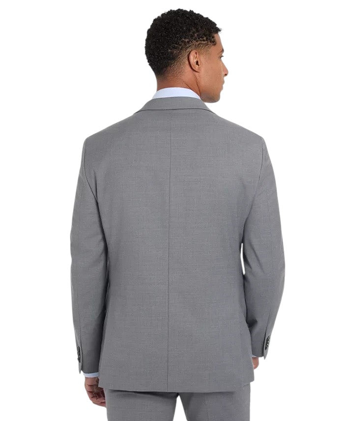 Tommy Hilfiger Mens Modern fit Wool Suit Jacket Blazer 44 S Grey Solid