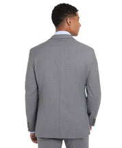 Tommy Hilfiger Mens Modern fit Suit Jacket Blazer 40 R Mid Grey Solid Stretch