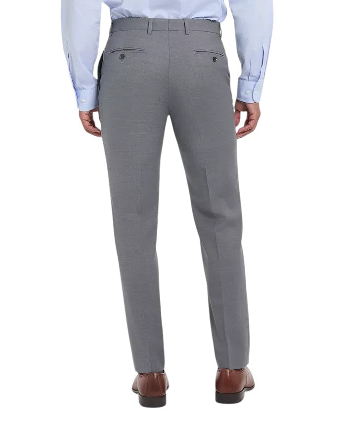 Tommy Hilfiger Mens Modern fit Dress Pants 38 / 30 Pearl Grey Solid