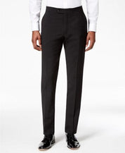 Tommy Hilfiger Men's Modern-Fit Flex Stretch Black Tuxedo Pants 40 x 32
