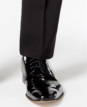 Tommy Hilfiger Men's Modern-Fit Flex Stretch Black Tuxedo Pants 40 x 32