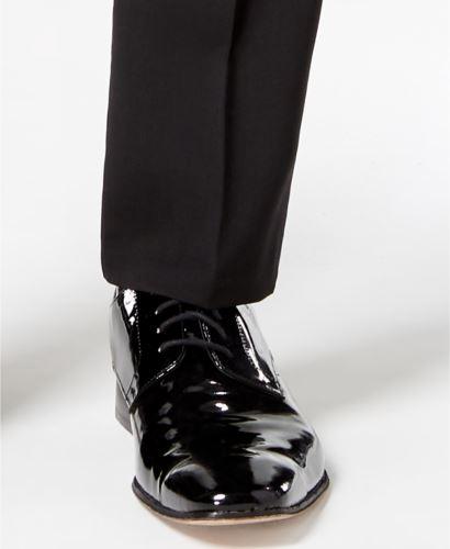 Tommy Hilfiger Men's Modern-Fit Flex Stretch Black Tuxedo Pants 40 x 32