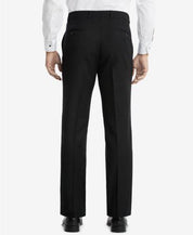 Tommy Hilfiger Men's Modern-Fit Flex Stretch Black Tuxedo Pants 40 x 32