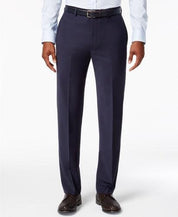 Calvin Klein Mens Slim fit Dress Pants 38 / 32 Navy Blue Solid Stretch