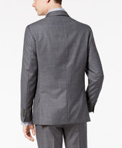Calvin Klein Mens Slim fit Suit Jacket Blazer 48 R Grey