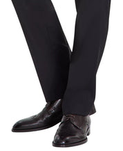 Calvin Klein Mens Slim fit Wool Dress Pants 42 / 30 Black Solid