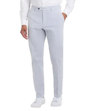 Tommy Hilfiger Mens Modern fit Seersucker Dress Pants 44 / 32 Blue Striped