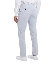 Tommy Hilfiger Mens Modern fit Seersucker Dress Pants 44 / 32 Blue Striped