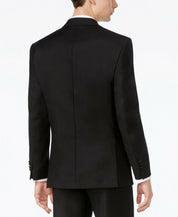 Calvin Klein Men's Slim-Fit Infinite Stretch Black Tuxedo Jacket 38L Black