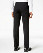 Tommy Hilfiger Mens Modern fit Tuxedo Pants 31 / 32 Black Solid Stretch