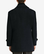 Lauren Ralph Lauren Mens Classic fit Double Breasted Overcoat Coat 42 S Blue
