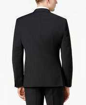 Bar Iii Mens Skinny fit Sport Coat Blazer 42 R Black Solid