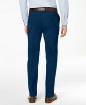 Tommy Hilfiger Mens Modern fit Dress Pants 34 / 29 Navy Blue Solid