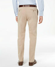 Tommy Hilfiger Mens Modern fit Dress Pants 33 / 30 Beige Solid
