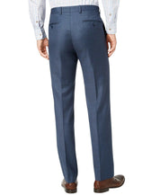 Calvin Klein Mens Slim fit  Wool Dress Pants 30 / 30 Blue Solid