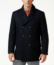Lauren Ralph Lauren Mens Classic Fit Luke Peacoat Dark Navy 46R