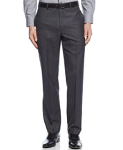 Calvin Klein Slim-Fit Solid Dress Pants 31 x 30 Charcoal Grey WASHABLE