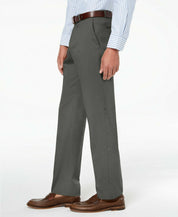 Tommy Hilfiger Mens Modern Fit Dress Pants 30 / 32 Charcoal Grey Solid Stretch