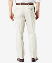 Dockers Mens Signature 2.0 Classic-Fit Pants Cloud White 40 x 30