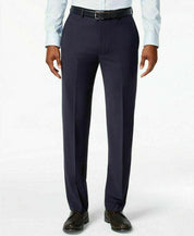 Calvin Klein Mens Slim fit Suit Jacket Blazer 48 R Navy Solid Stretch